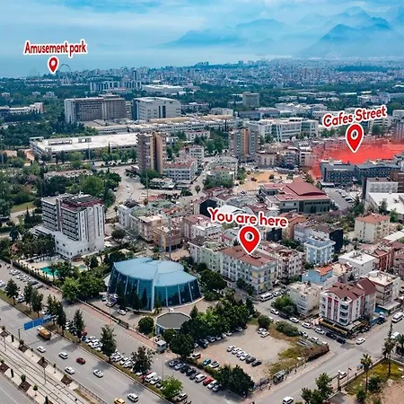 Apartment Basement Floor, Erasta Mall Karsisi, 1+0 Stuedyo '23' Antalya